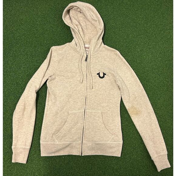 True Religion World Tour Zip Up Sweater Size S Women - Picture 1 of 8